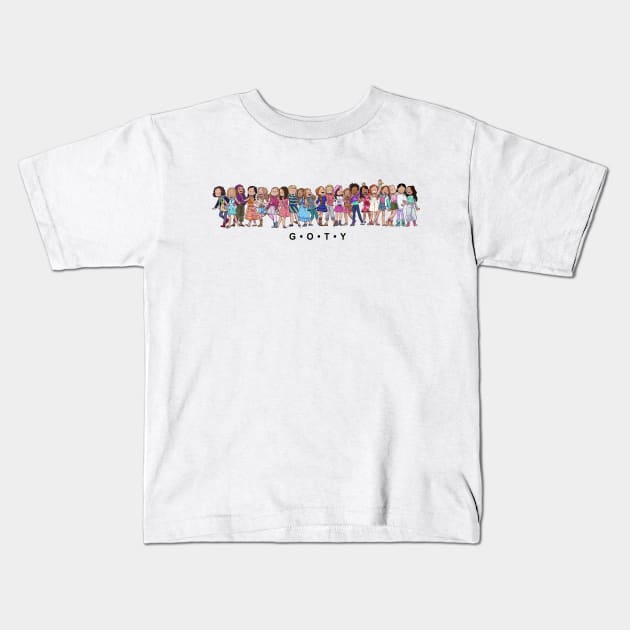 American Girl - GOTY 2021-2023 (A) Kids T-Shirt by LaurenS